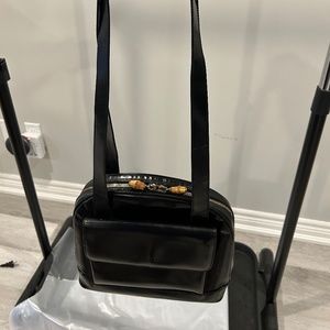 Gucci Black Leather Purse